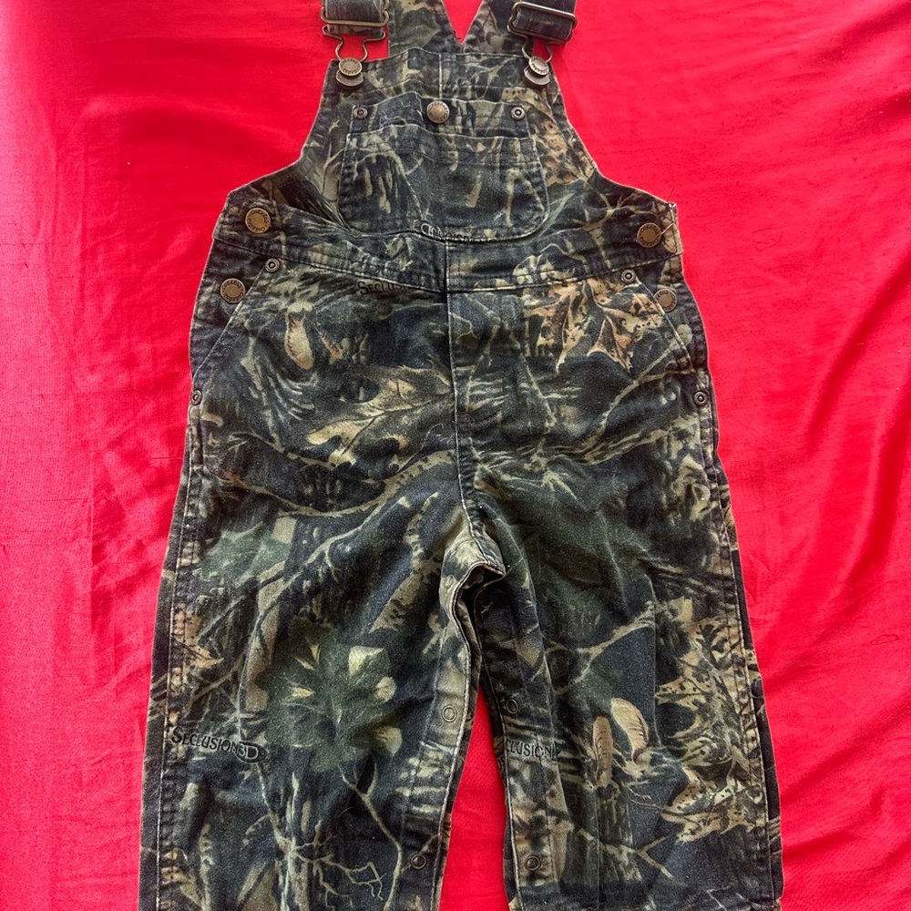 Kids Camo Cabelas Overalls